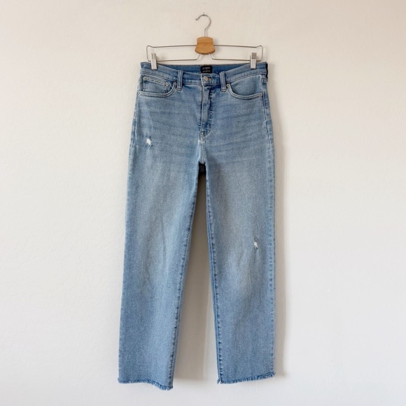 J Crew Stovepipe Straight Jean in Signature Stretch+  Size 29 - Picture 6 of 13
